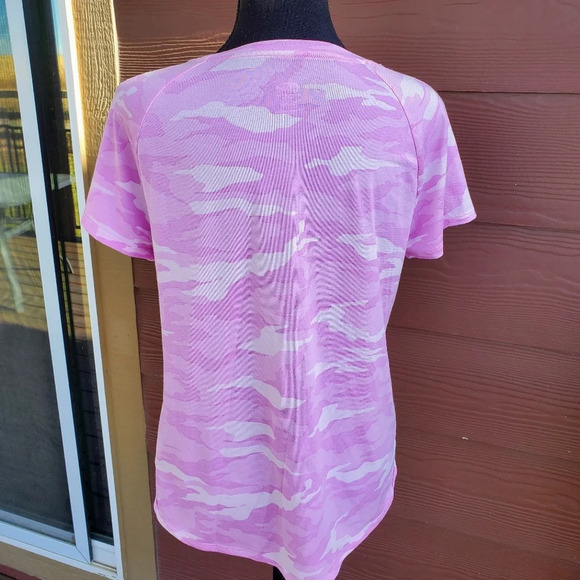 Athletic Works Pink Short Sleeve Camo Tee Size XXL (18) - Picture 7 of 11